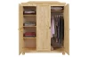 Šatníková skriňa Bern, borovicové drevo