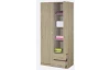 Šatníková skriňa Case, 91 cm, dub sonoma