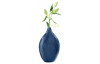 Dekoračná váza 39 cm, modrá
