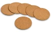 Korková podtácka (set 6 ks) pureNatur, okrúhly