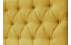Posteľ Amy 180x200 cm, žltá látky