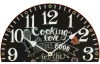 Nástenné hodiny Cooking with love, 30 cm