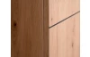 Široká TV skrinka Nola, dub artisan/čierna