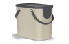 Odpadkový kôš Albula 25 l, cappuccino