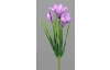 Umelá kvetina Krokus 30 cm, fialová