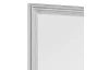Závesné zrkadlo na dvere Bea 30x120 cm, strieborné