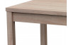 Jedálenský stôl Adam 120x80 cm, dub sonoma, rozkládací