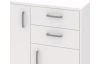 Kombinovaná komoda Mega 27, biela