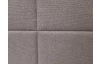 Postel boxspring Bonny 180x200 cm, šedo-hnedá tkanina