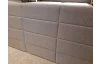 Postel boxspring Bonny 180x200 cm, šedo-hnedá tkanina