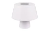Stolná LED lampa DJ 28 cm, bluetooth, sivá/biela