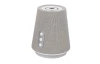 Stolná LED lampa DJ 28 cm, bluetooth, sivá/biela