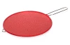 Ochranné sito na panvicu Culinaria 28 cm, červené, silikon