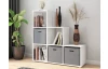 Regál so 6 priehradkami Felicia, biely