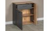 Skrinka so zásuvkou Esteban 80 cm, antracit/dub evoke