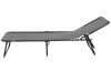 Zahradné ležadlo Bielfeld, šedé