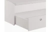 Posteľ s úložným priestorom Patrik 90x200 cm, biela