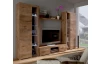 Obývacia stena Flamenco XL, dub lefkas