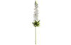 Umelá kvetina Ostrožka 70 cm, biela