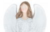 Dekoračná soška Anjel so srdiečkom, 25 cm