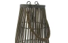 Prútený lampáš 40 cm, prírodná