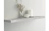 Polica na stenu Shelvy 80 cm, šedý beton