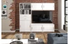 Regál s 2 priehradkami Switch 68 cm, biely