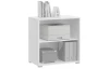 Regál s 2 priehradkami Switch 68 cm, biely