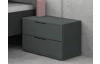 Set nočných stolíkov (2 ks) Rotterdam, grafit