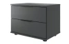 Set nočných stolíkov (2 ks) Rotterdam, grafit
