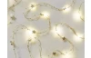 Vianočná Led reťaz Zlatá reťaz 1,9 m