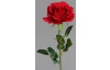 Umelá kvetina Ruža 58 cm, červená
