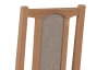 Jedálenská stolička Kolga, svetlý orech/béžová tkanina
