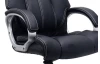 Kancelárske kreslo Eleganza, čierna ekokoža