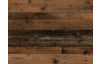 Široká komoda Bristol, brúsený kov/vintage drevo
