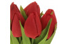 Umelá kytica Tulipány, červená