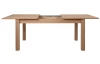 Rozkladací jedálenský stôl Bergen 160x90 cm, dub artisan