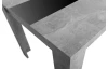 Jedálenský stôl Niklas 138x80 cm, šedý betón