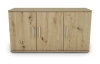 Nízka skrinka/skriňový nadstavec Nitro 105 cm, dub artisan