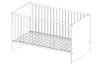 Detská baby postieľka Joker 70x140 cm, biela