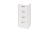 Úzká komoda Mega 139, biela