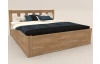 Posteľ s úložným priestorom Tema Box 180x200 cm, prírodný buk