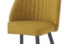 Jedálenská stolička Vicenza, horčicovo žltá látka