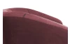 Kreslo Olivio, vínová zamatová látka