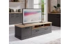 TV skrinka Duro 179 cm, dub riviera/dub cabezone