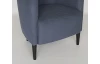 Kreslo Navara, tmavo modrá látka