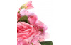 Umelá kytica Ruže a hortenzie, ružová