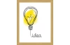 Rámovaný obraz Idea, 20x25 cm