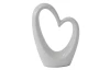 Dekorácia Srdce, biela
