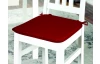 Sada podsedákov na stoličky (4 ks) Lola 38x38 cm, bordó